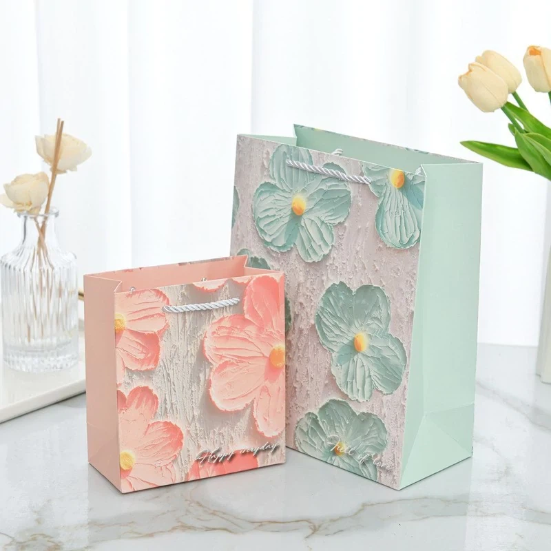 मुद्रित उपहार बैग